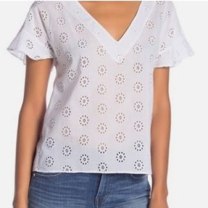 Madewell Eyelet Top